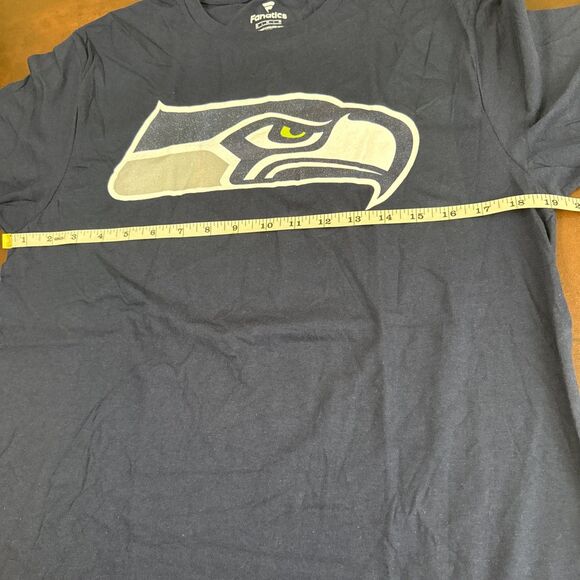 Seattle Seahawks #7 smith Performance NFL apparel size medium sport tee t-shirt - Picture 5 of 8
